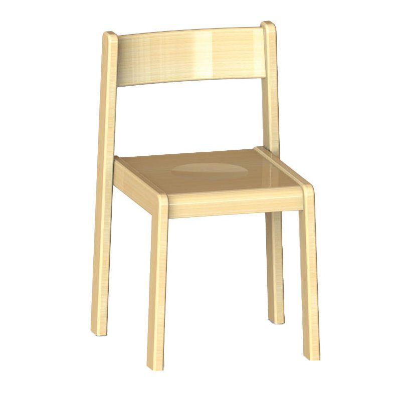 Stapelstuhl André, Sitzhöhe 35 cm