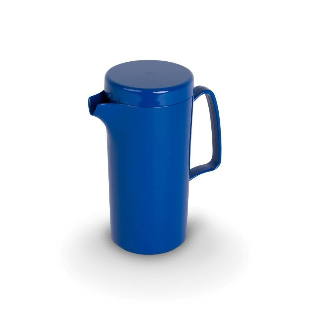 (PC) Kanne 0,6 l mit Deckel blau