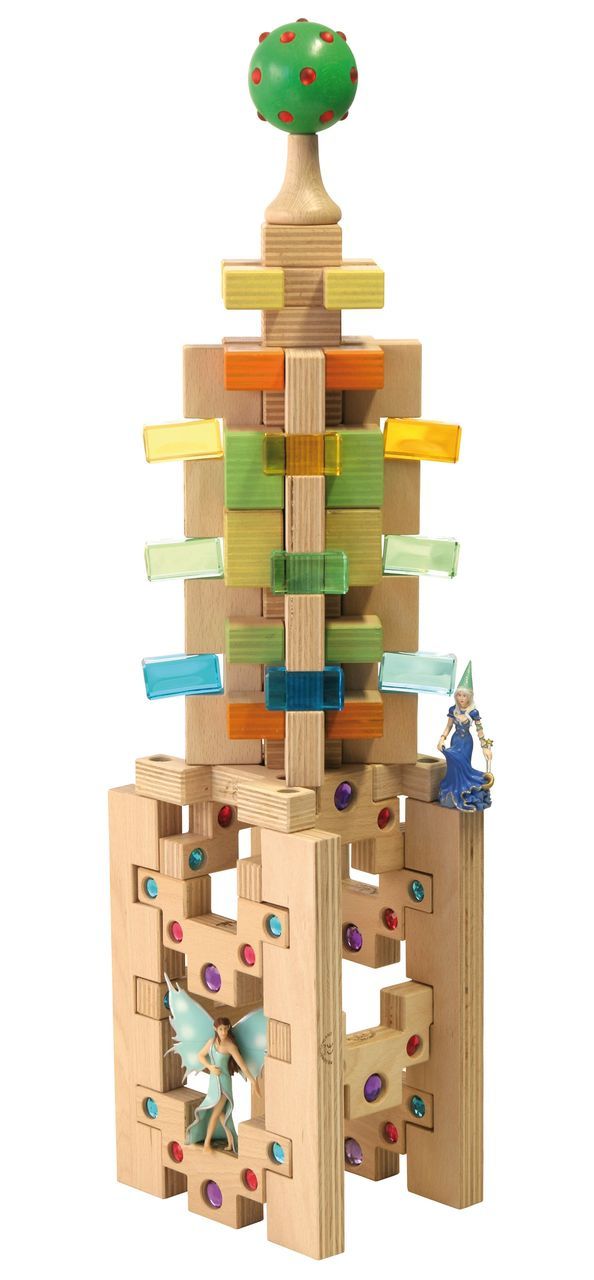 Himmelstreppe-Set mit Holzkiste 40-tlg.