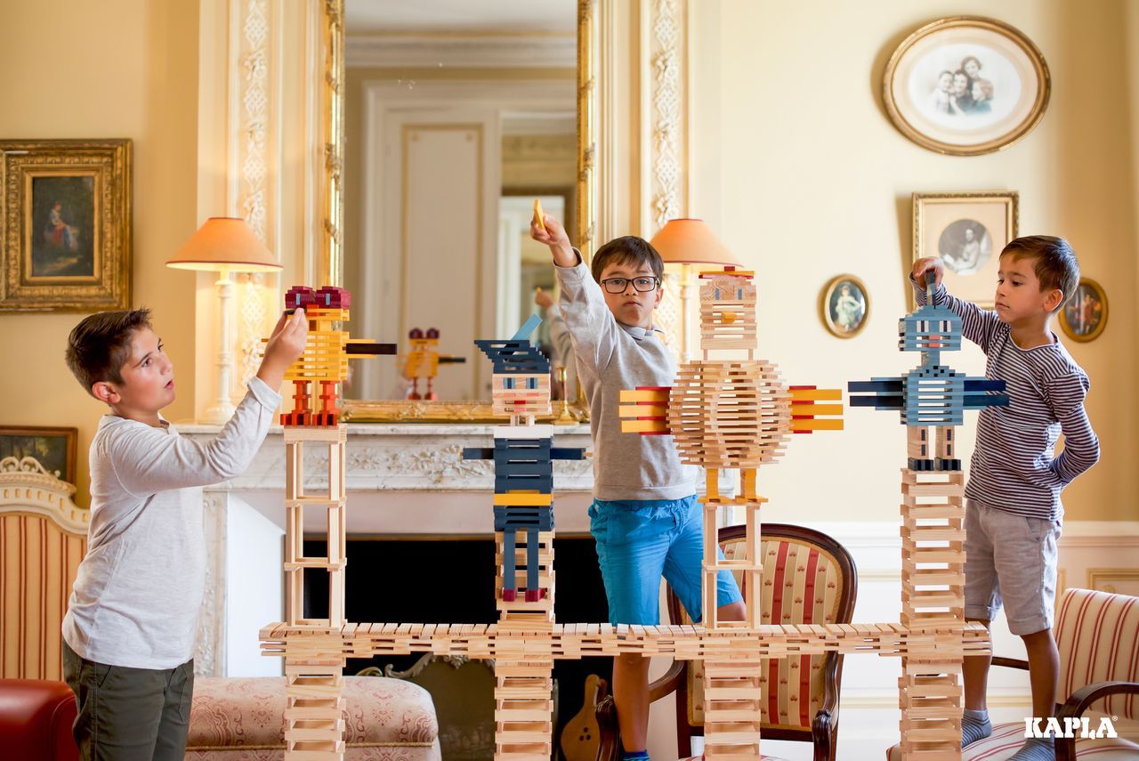Kapla Baukasten 1.000-tlg. in der Holzbox