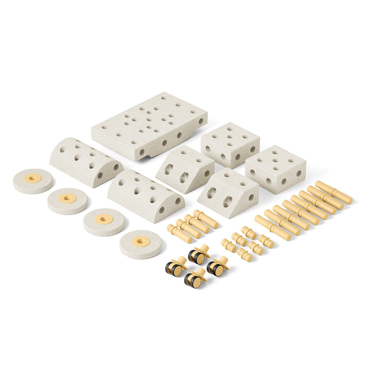 MODU Dreamer-Set, Sand Grey, 34-tlg.