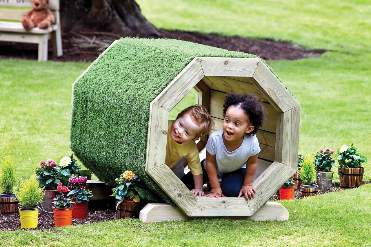 Achteckiger Abenteuertunnel