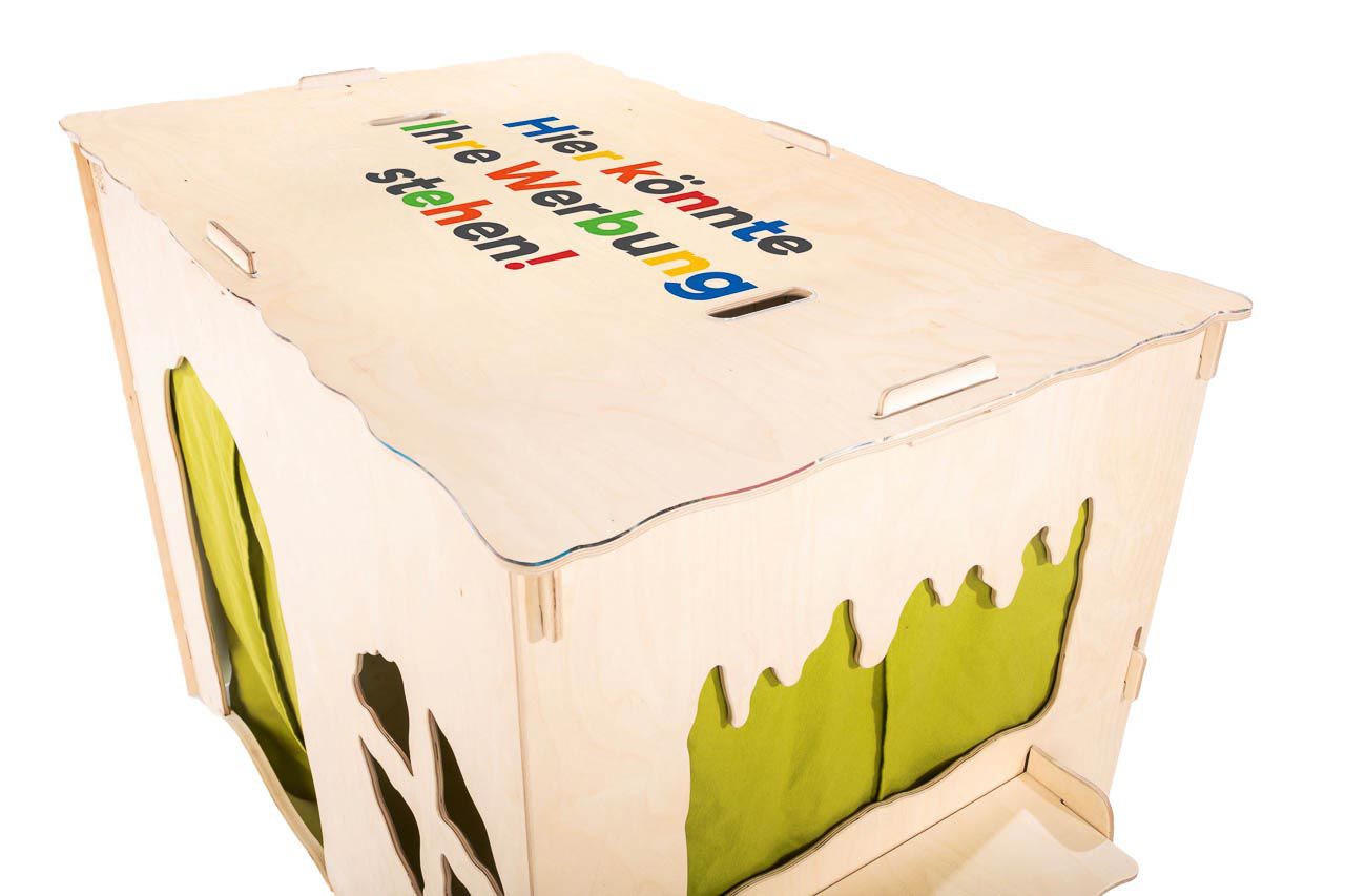 Kuwih Plexiglas Abdeckung mit  Werbung