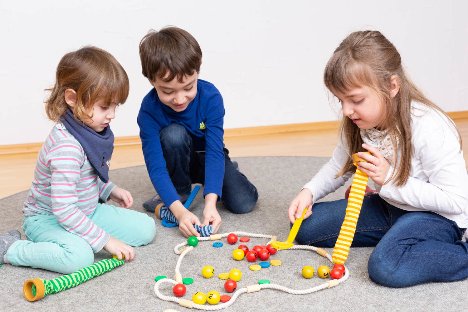 Bambus Raupenfütterung