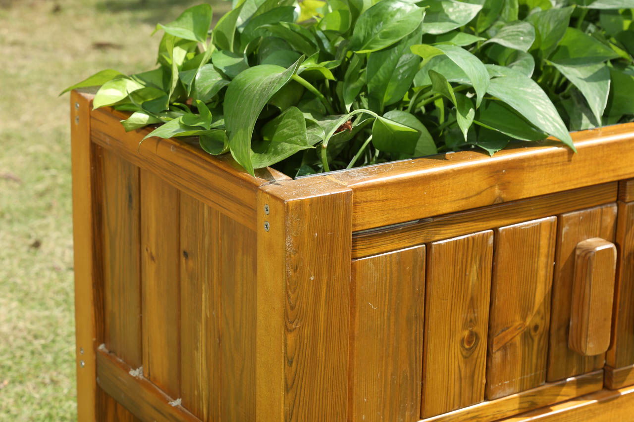 Outdoor - Pflanzkasten mit Wurzelfenster