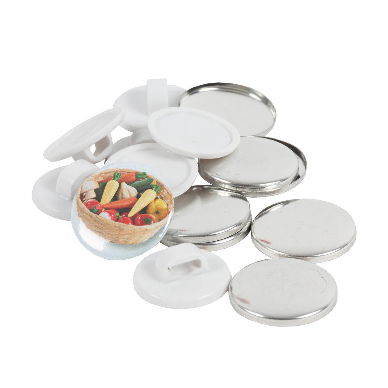 Schnürsenkel-Button Easy 25mm 50er Pack