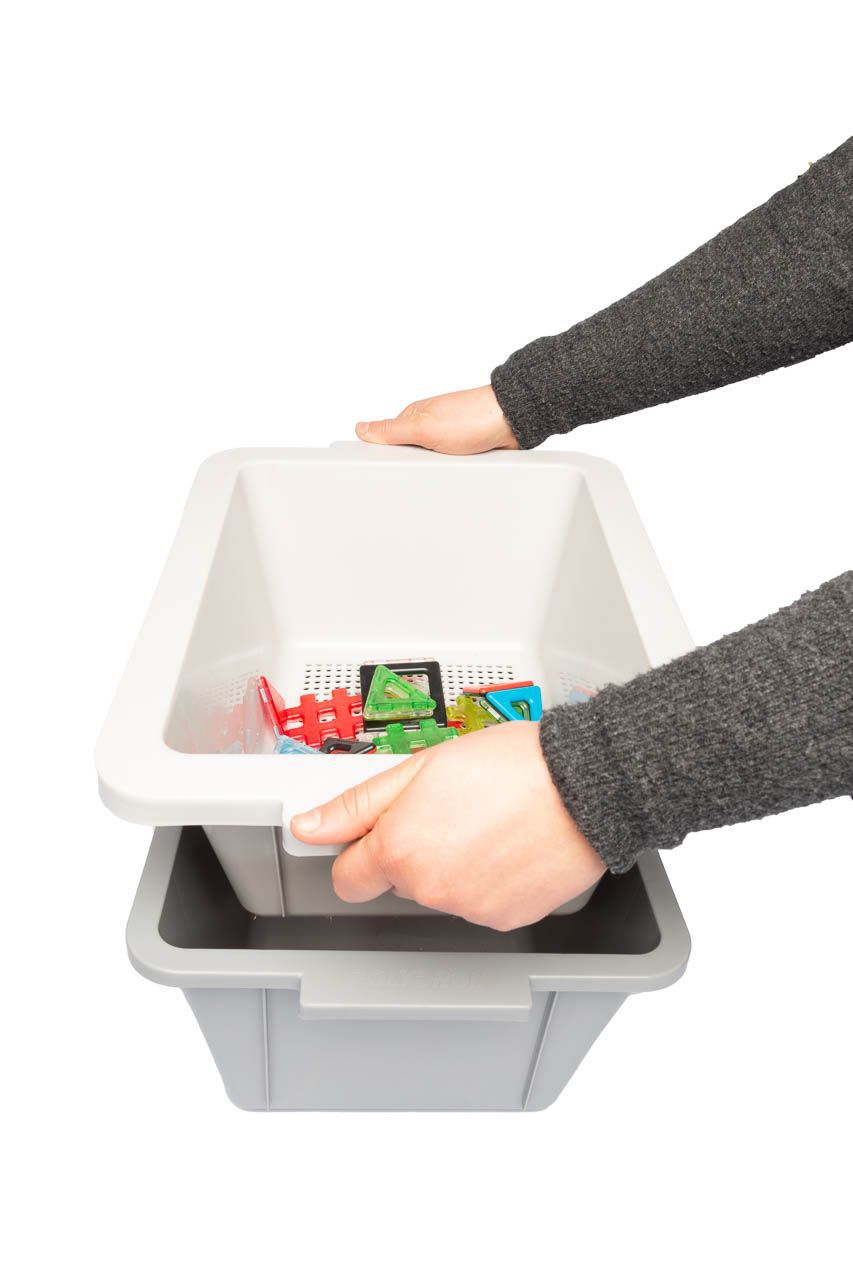 Desinfektionsbox mit Sieb