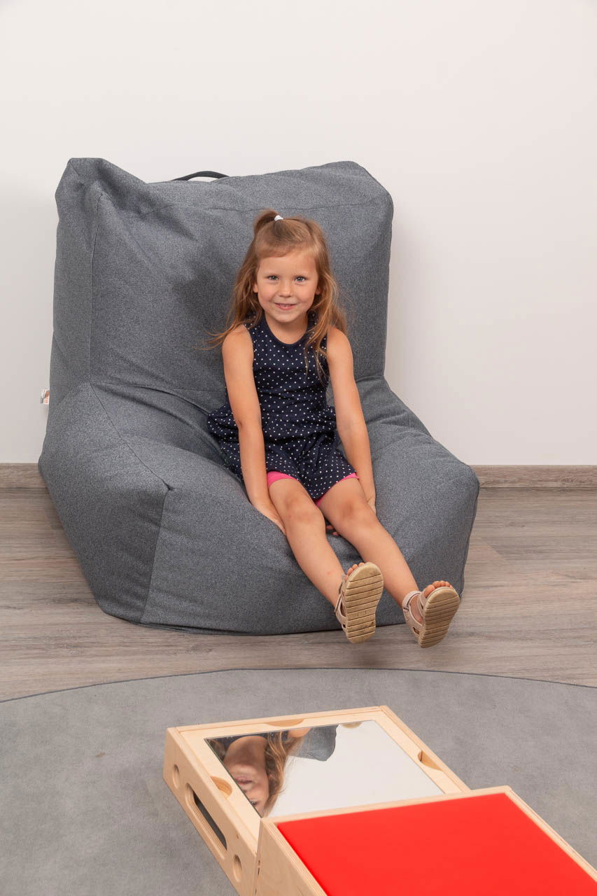 Sitzsack Luise Indoor Webstoff, groß