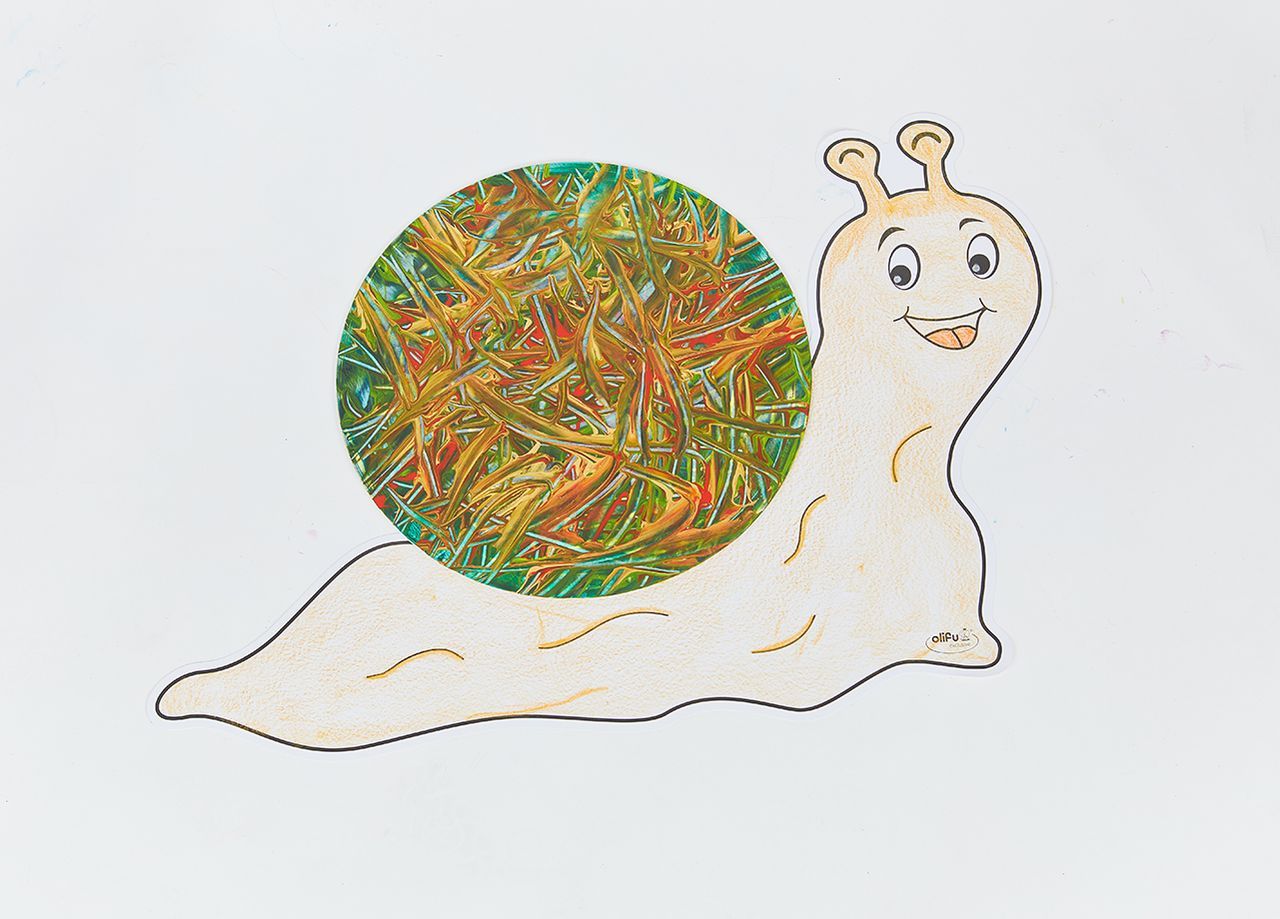 olifu creative Farbenzauber-Schnecke 100er-Pack