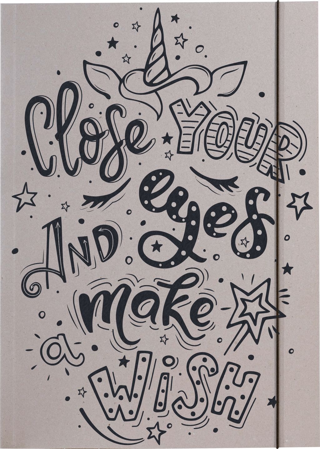 Sammelmappe A3 mit Gummiband