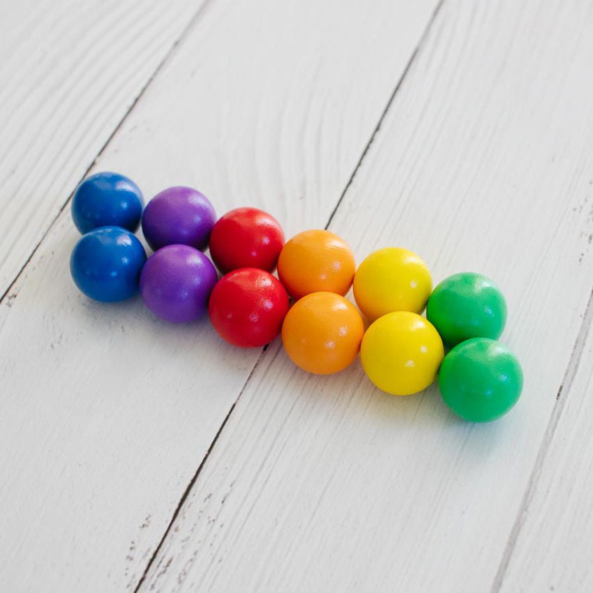 Connetix Rainbow Ball 12er-Pack