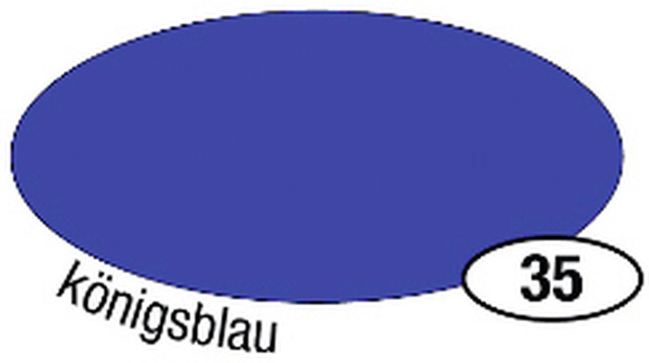 Tonpapier 130g einfarbig, 25 Bg. königsblau