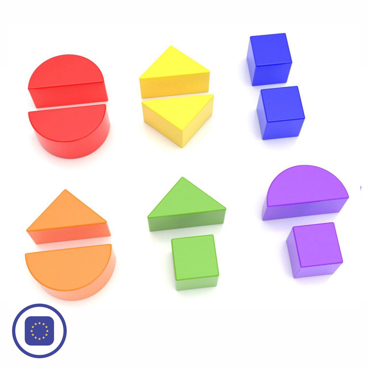 Puzzela XXL, Innenformen,  bunt, 12er-Pack