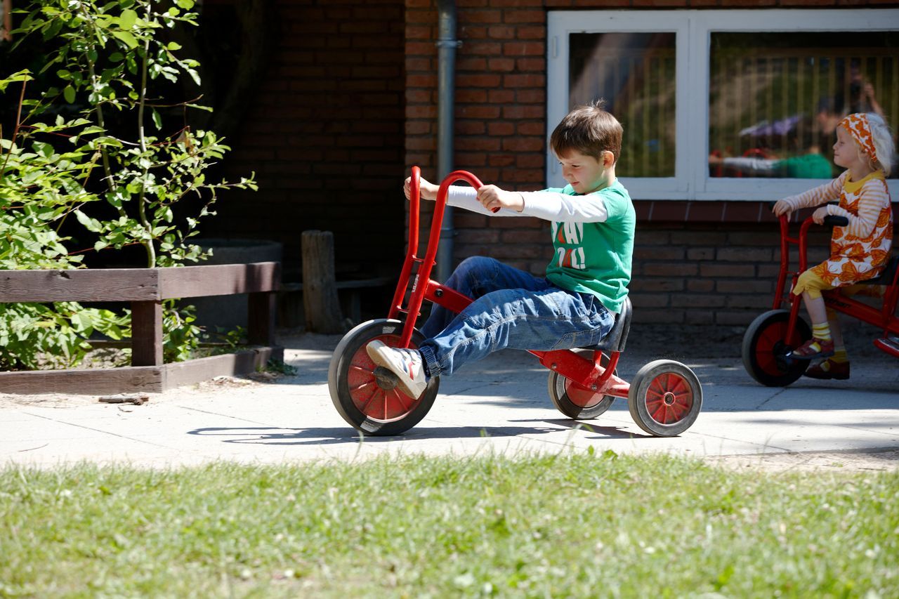 Winther Dreirad maxi, verstellbarer Sattel