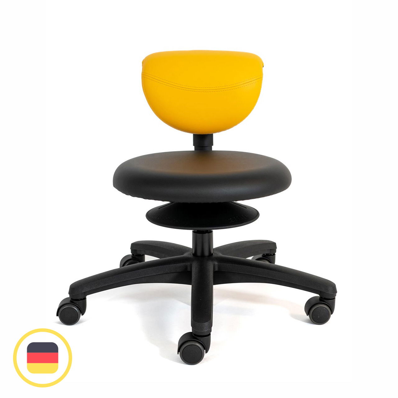 Chairgo smoover Maxi, Sitzfläche 42 cm, Sitz höhenverst. 35-44 cm, Rückenlehne verstellbar