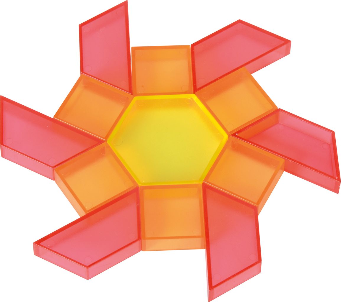 Legematerial, transparent 360-tlg.