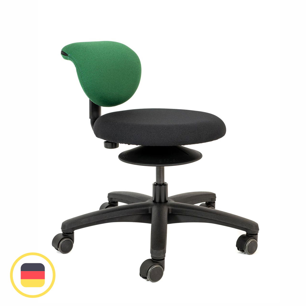 Chairgo smoover Free Maxi, Sitzfläche 42 cm, Sitz höhenverstellbar 30 - 36 cm