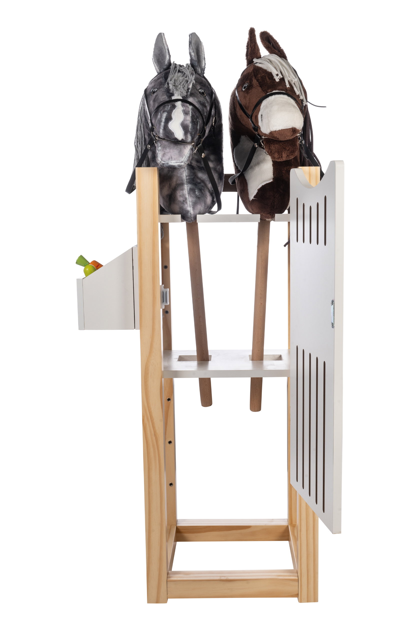 Hobby Horsing Stall, natur/weiß