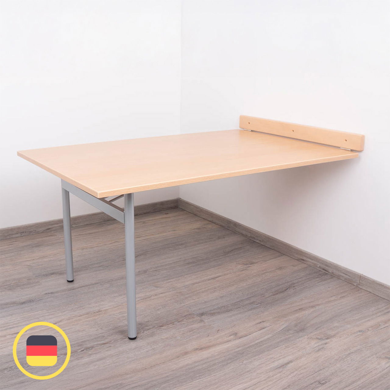 Wandklapptisch, eckig