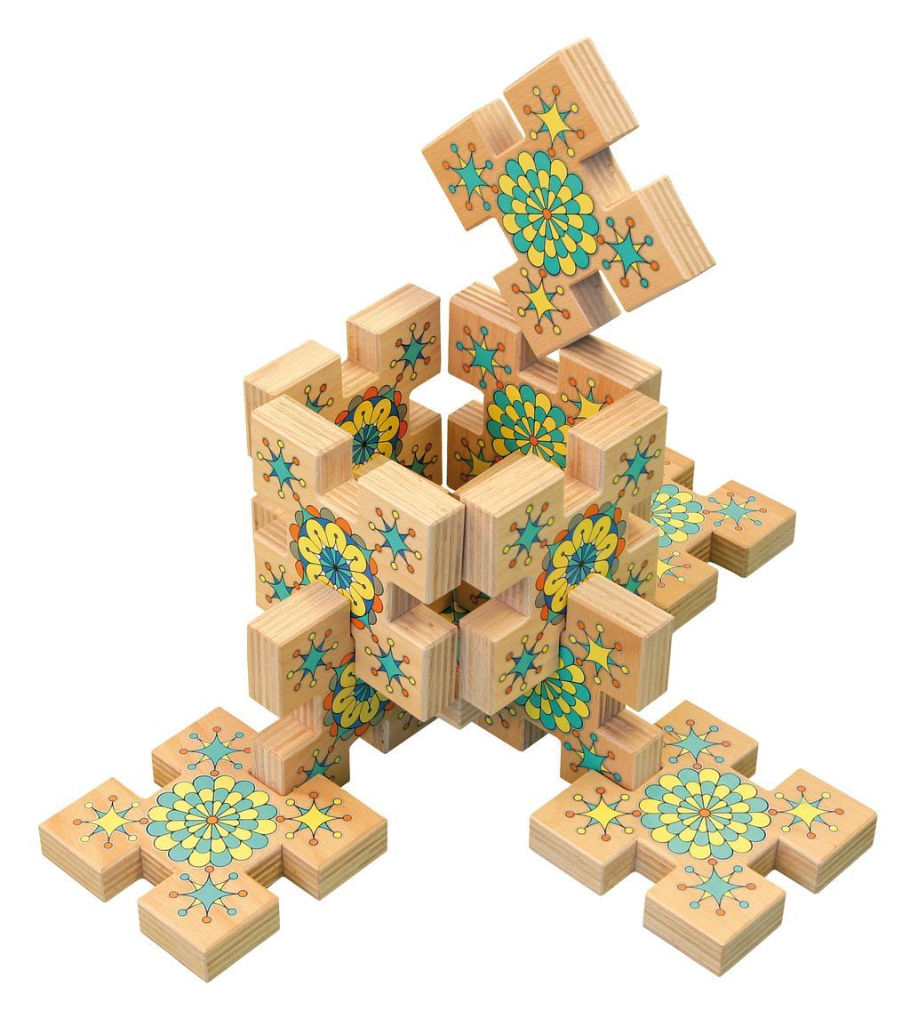 Mandala Set mit Holzkiste 12 tlg.