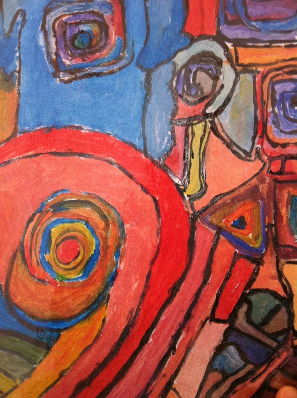 olifu creative Allzweckfarbe, hellrot