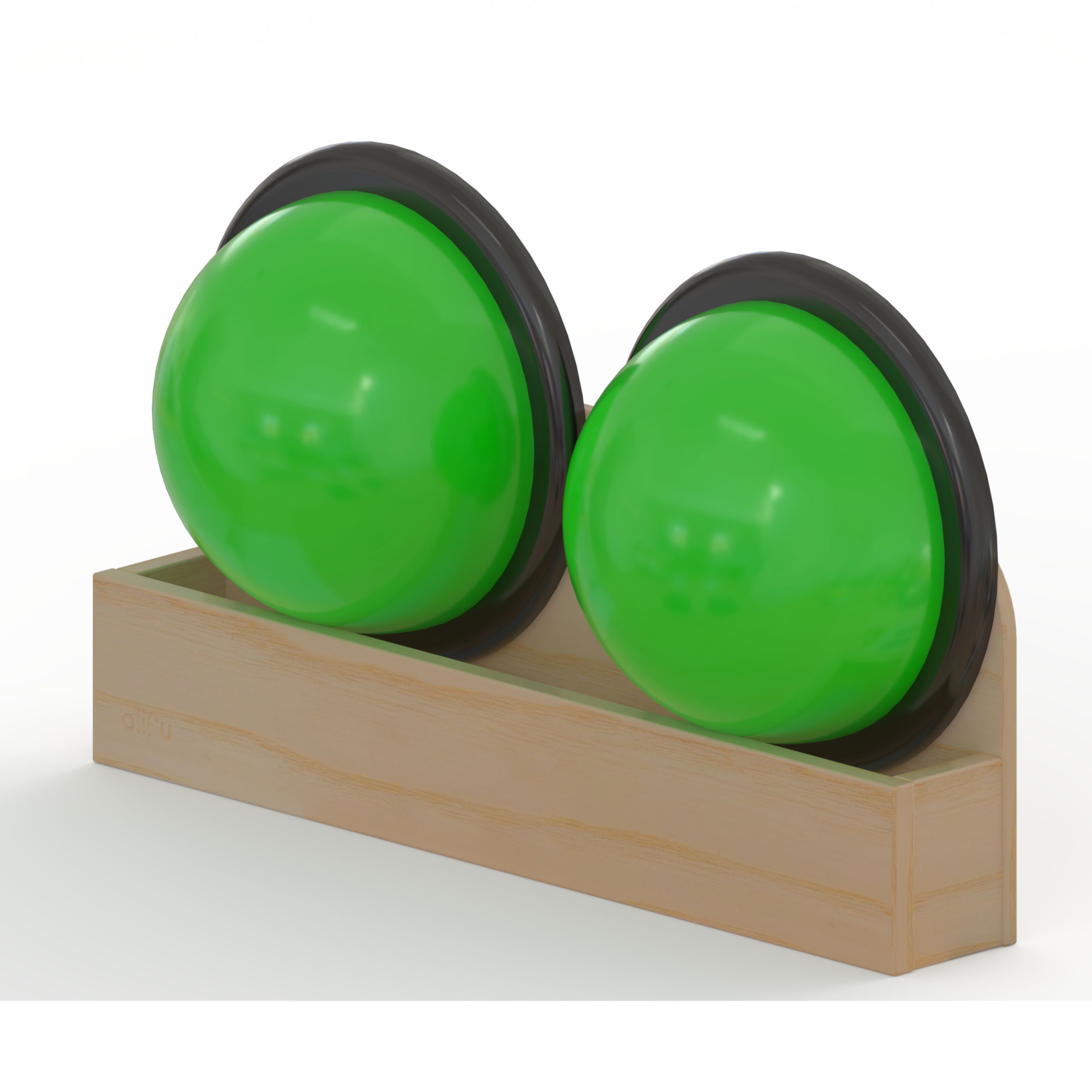 Wandregal für Balancier- und Sportkissen, Länge 90 cm