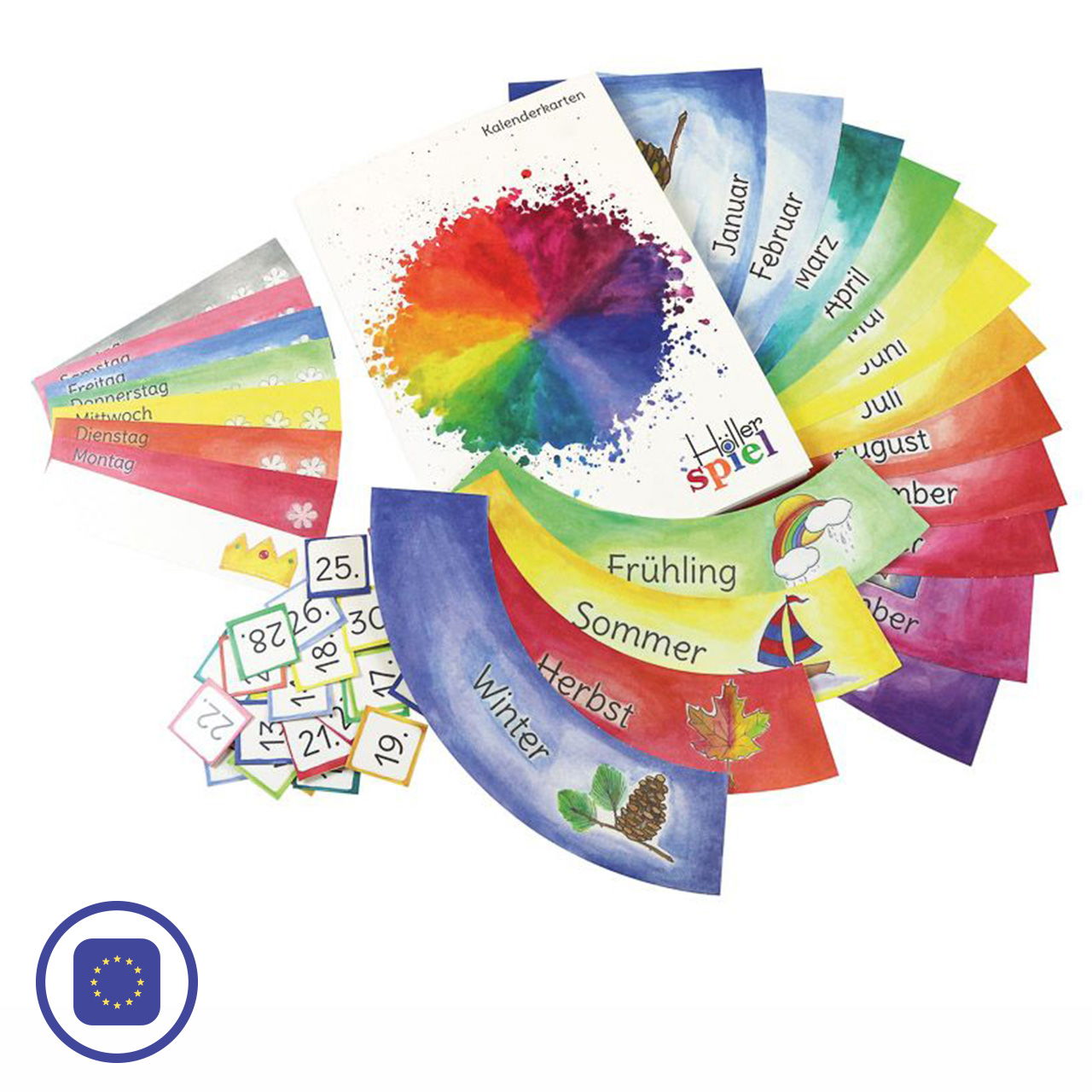 Kalenderkarten 55-tlg.