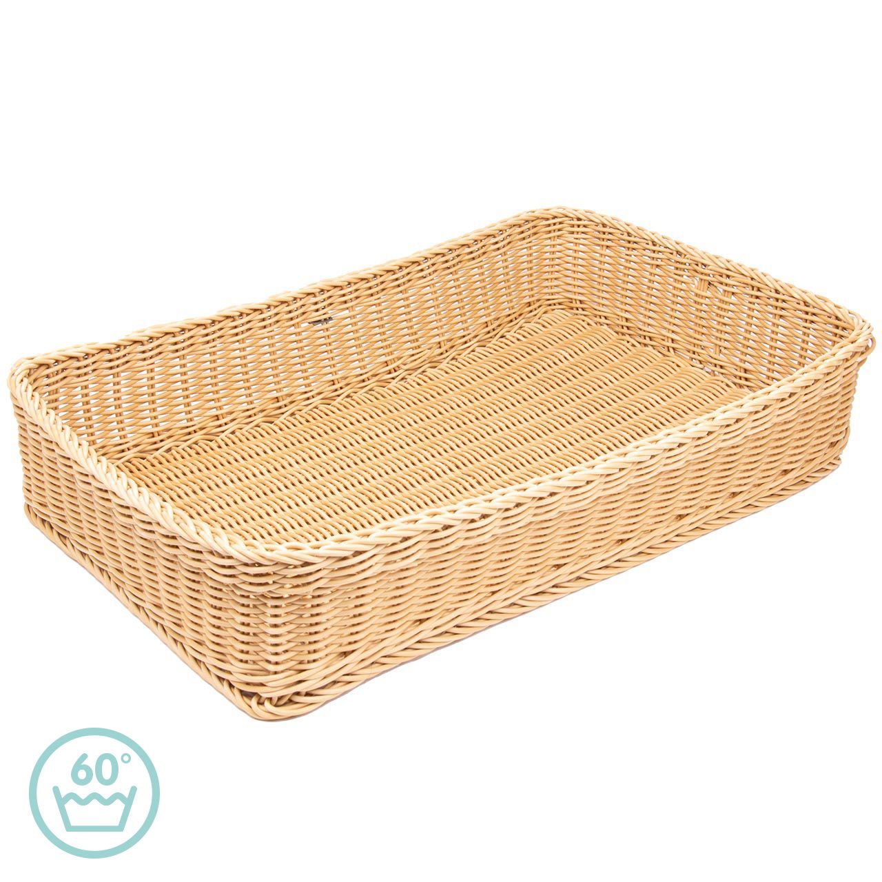 Flechtkorb 300er, rechteckig, natur