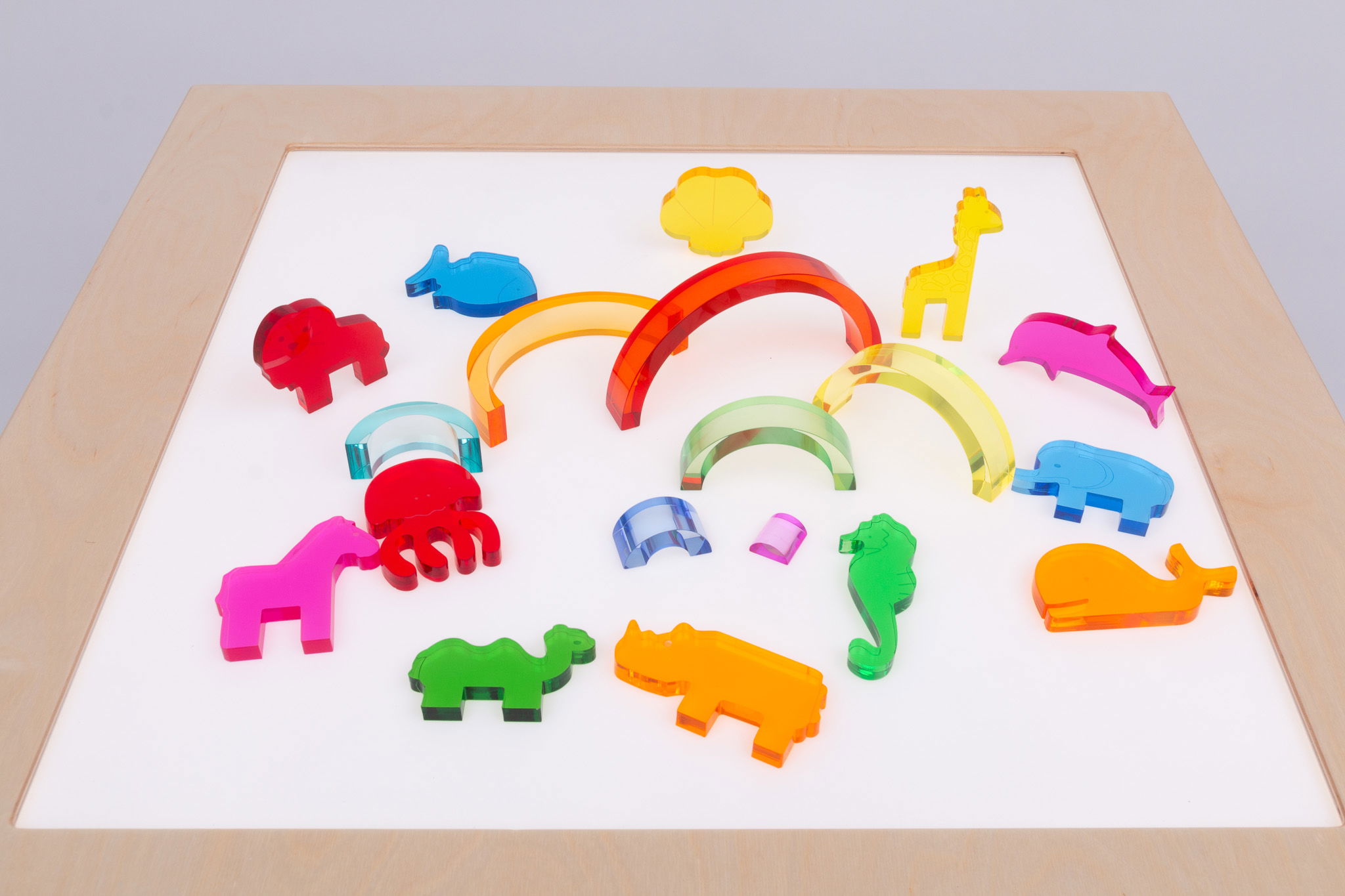 Acryl Wildtiere 6er-Set