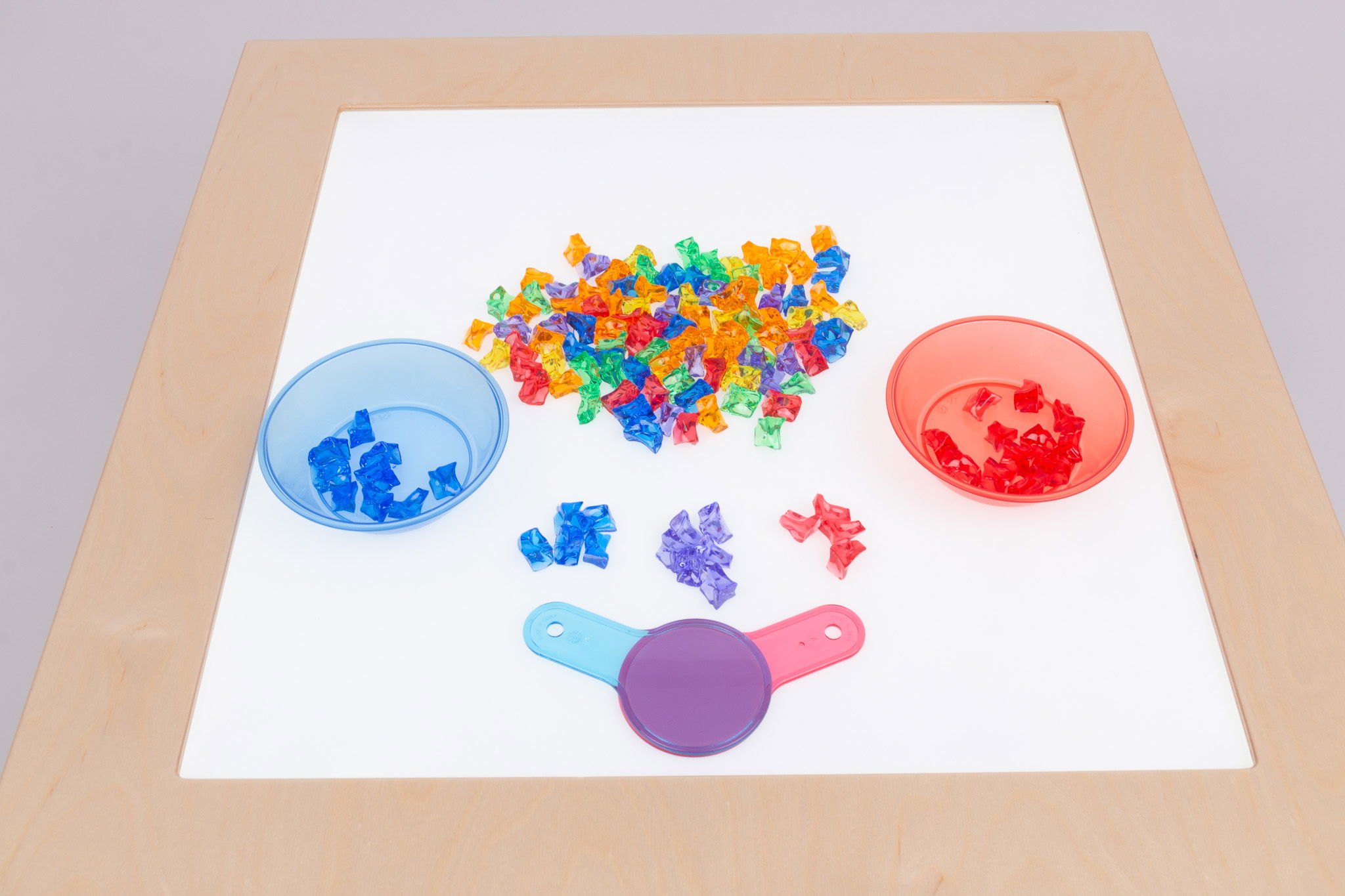 Transparente Steine, 180er-Pack