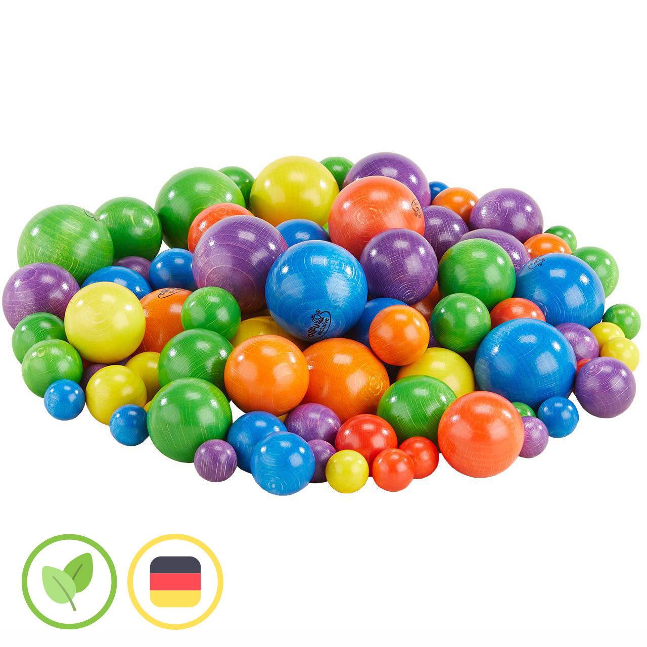 KuKo Kugeln, 4 versch., bunt, 192er-Pack