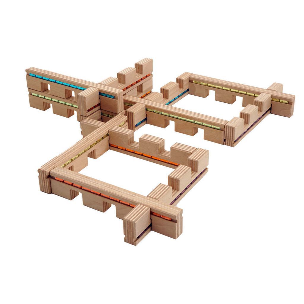 Lichtleisten 12 Stck im Holzkasten