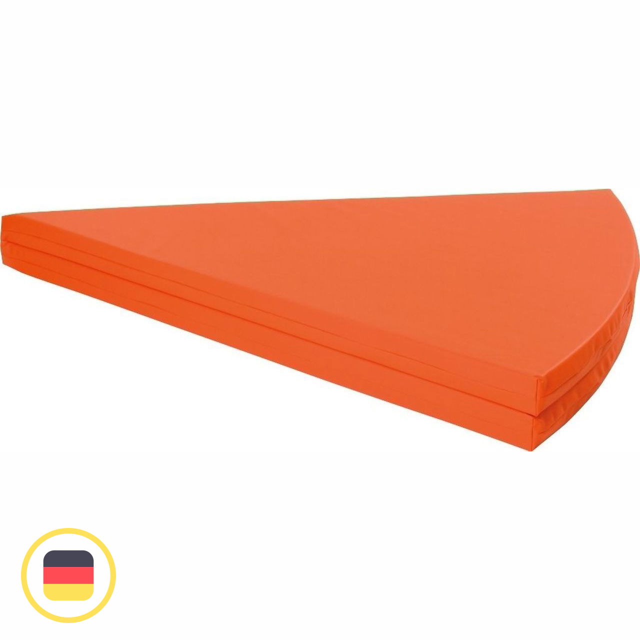 Bodenpolster Viertelkreis klappbar 200 cm x 8 cm