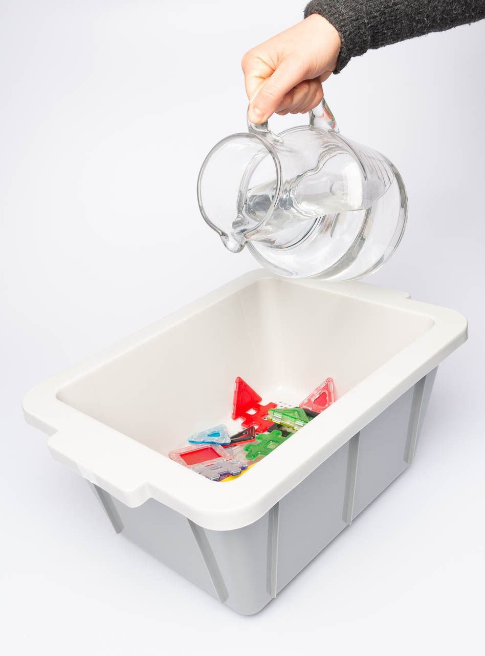 Desinfektionsbox mit Sieb