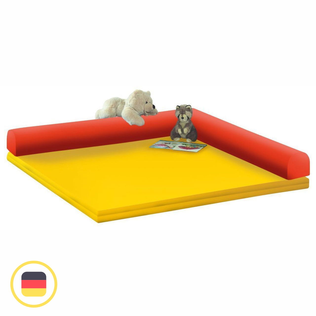 Bodenpolster Quadrat klappbar 200 cm x 8 cm