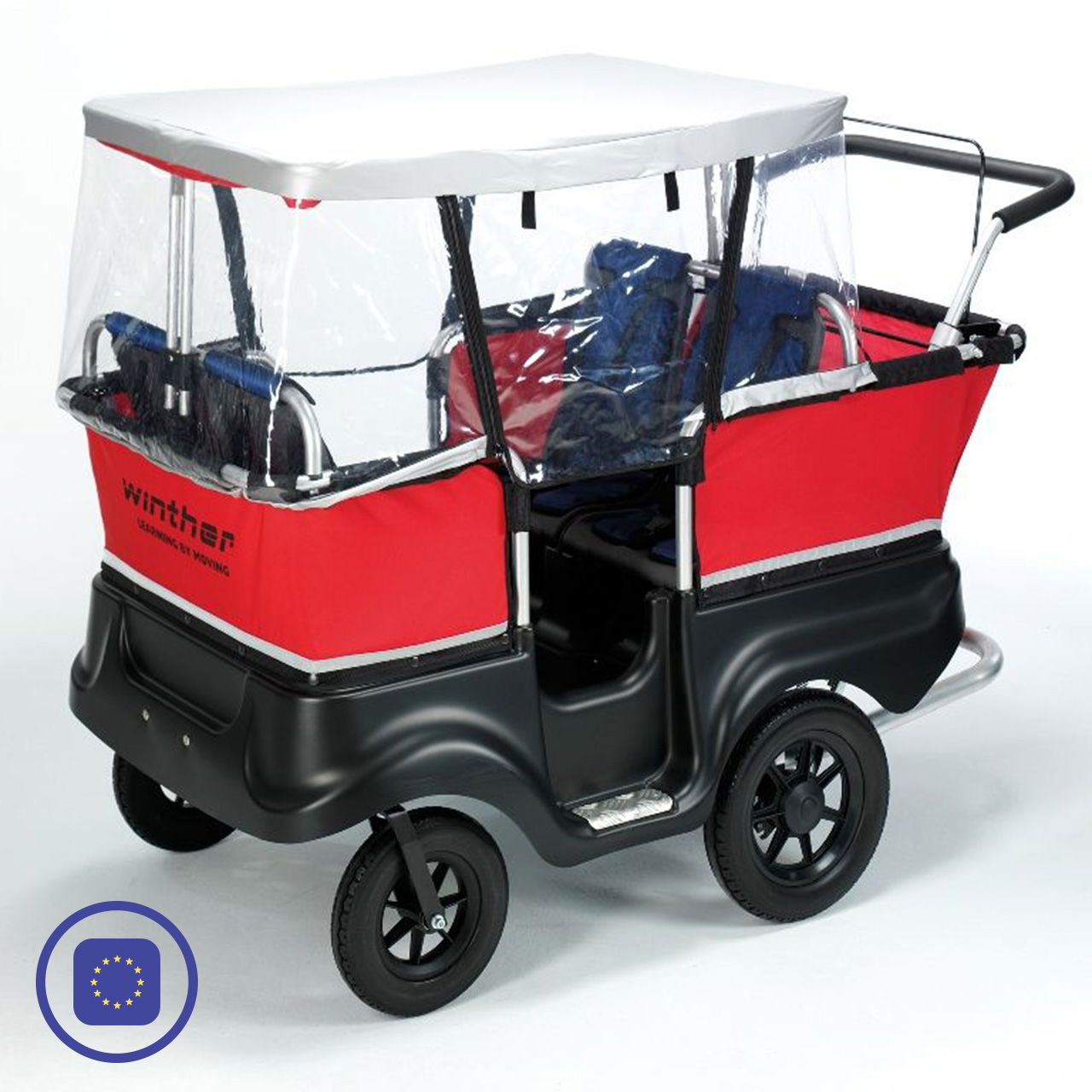 Winther Regenschutz für Turtlebus 4 Sitzer