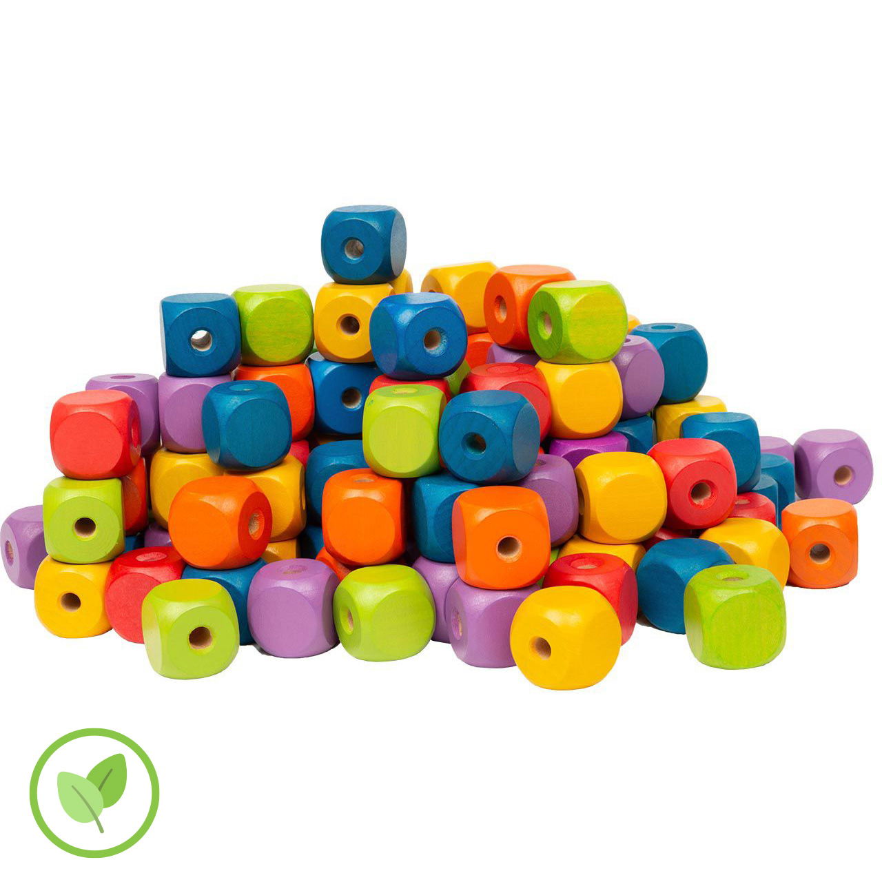 Fädelwürfel, bunt, 150er Pack