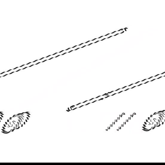 Winther Achse für 471 - Länge: 54,5 cm
