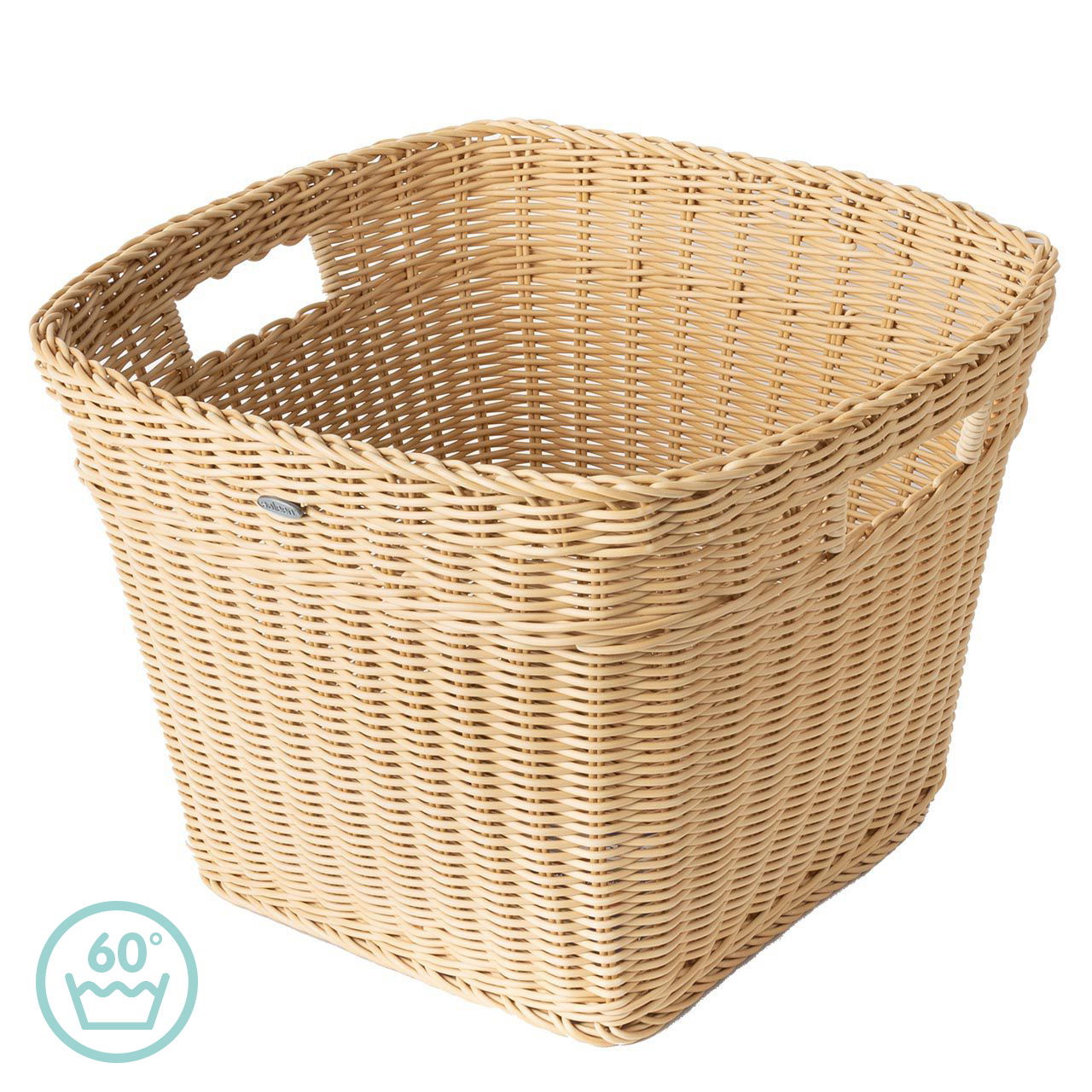 Flechtkorb 400er, quadratisch, natur