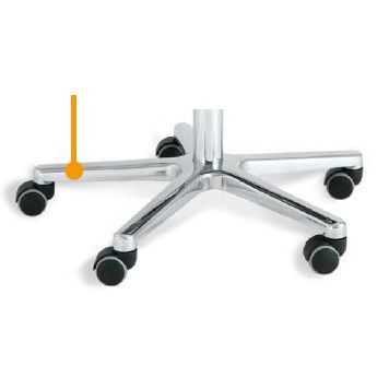 Sanus Ersatz - Aluminiumfußkreuz Durchmesser 610 mm