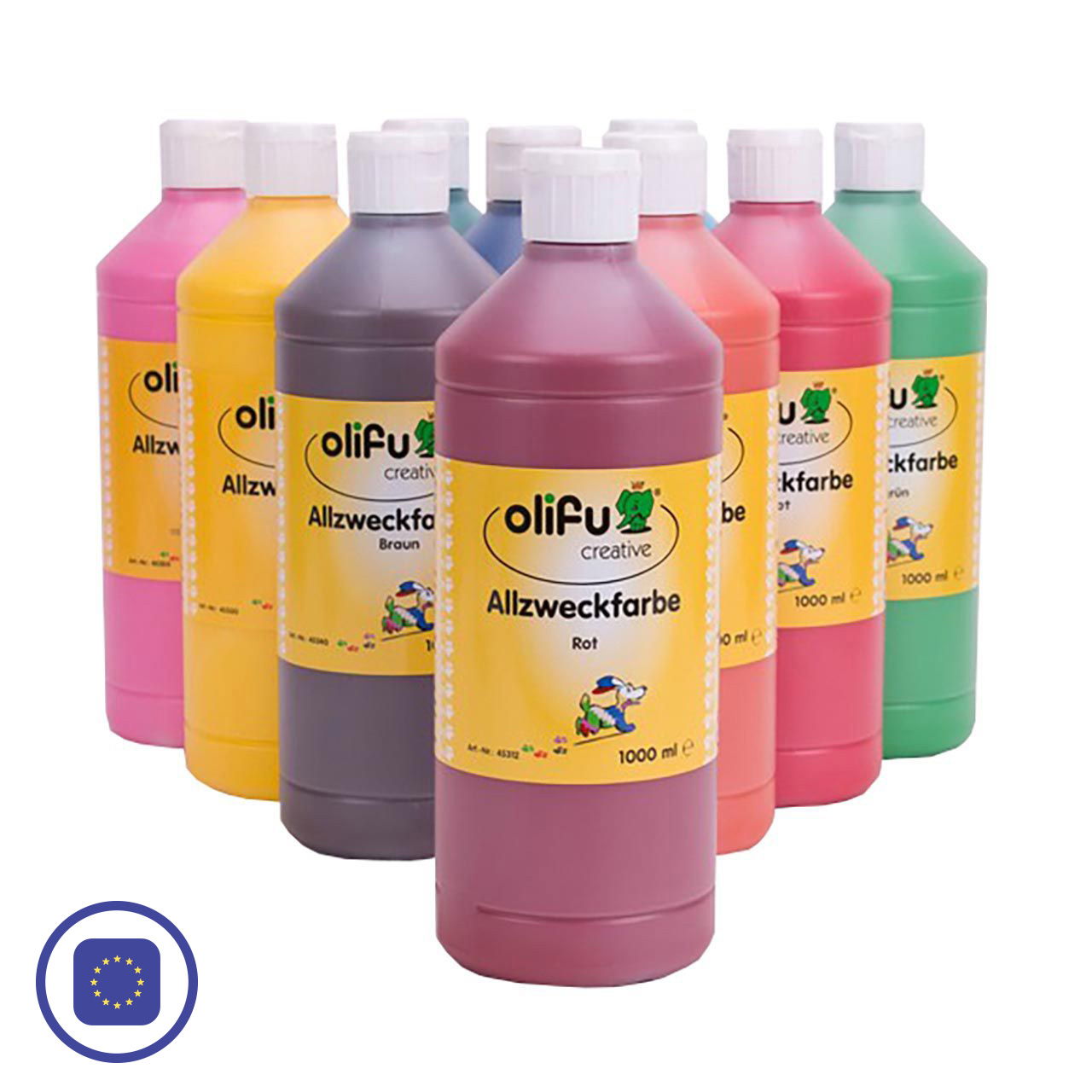 olifu creative Allzweckfarbe, dunkelrot