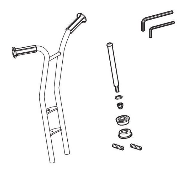 Winther Vorderradgabel für 460