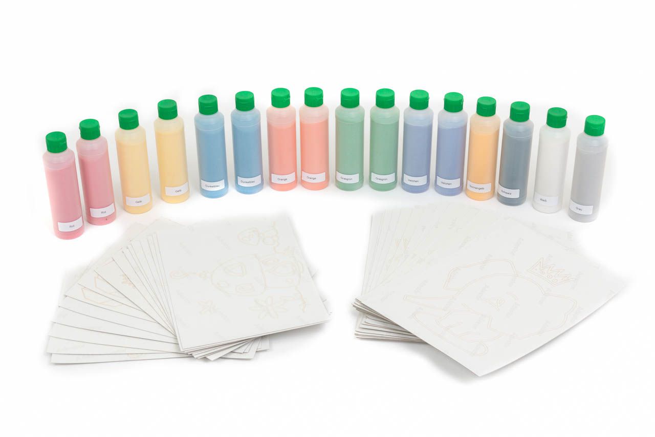 Sandbilderset für Kita,Hort und Schule