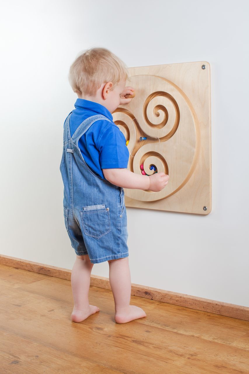 Wandspiel Kugelwirbel