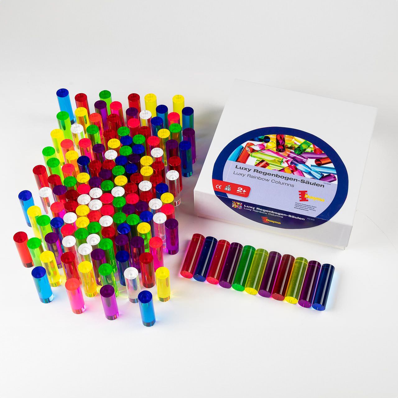 Luxy Regenbogensäulen 126-tlg.