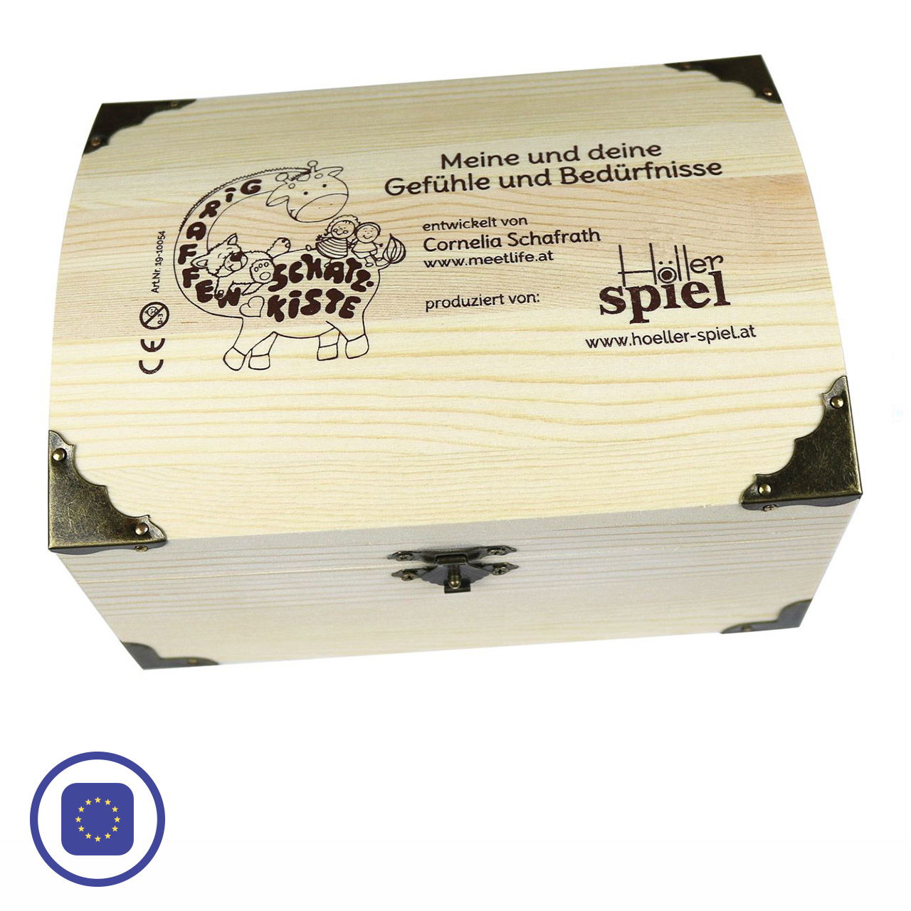 Giraffen Schatzkiste der Gefühle und Bedürfnisse