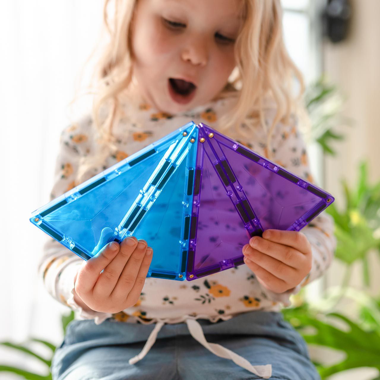 Connetix Geometry 30er-Pack, Rainbow