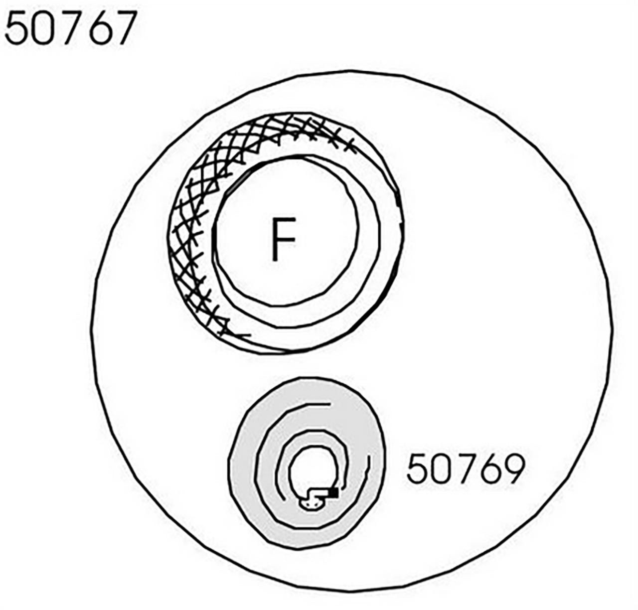 Mantel und Schlauch für Vorderrad 480 Funracer