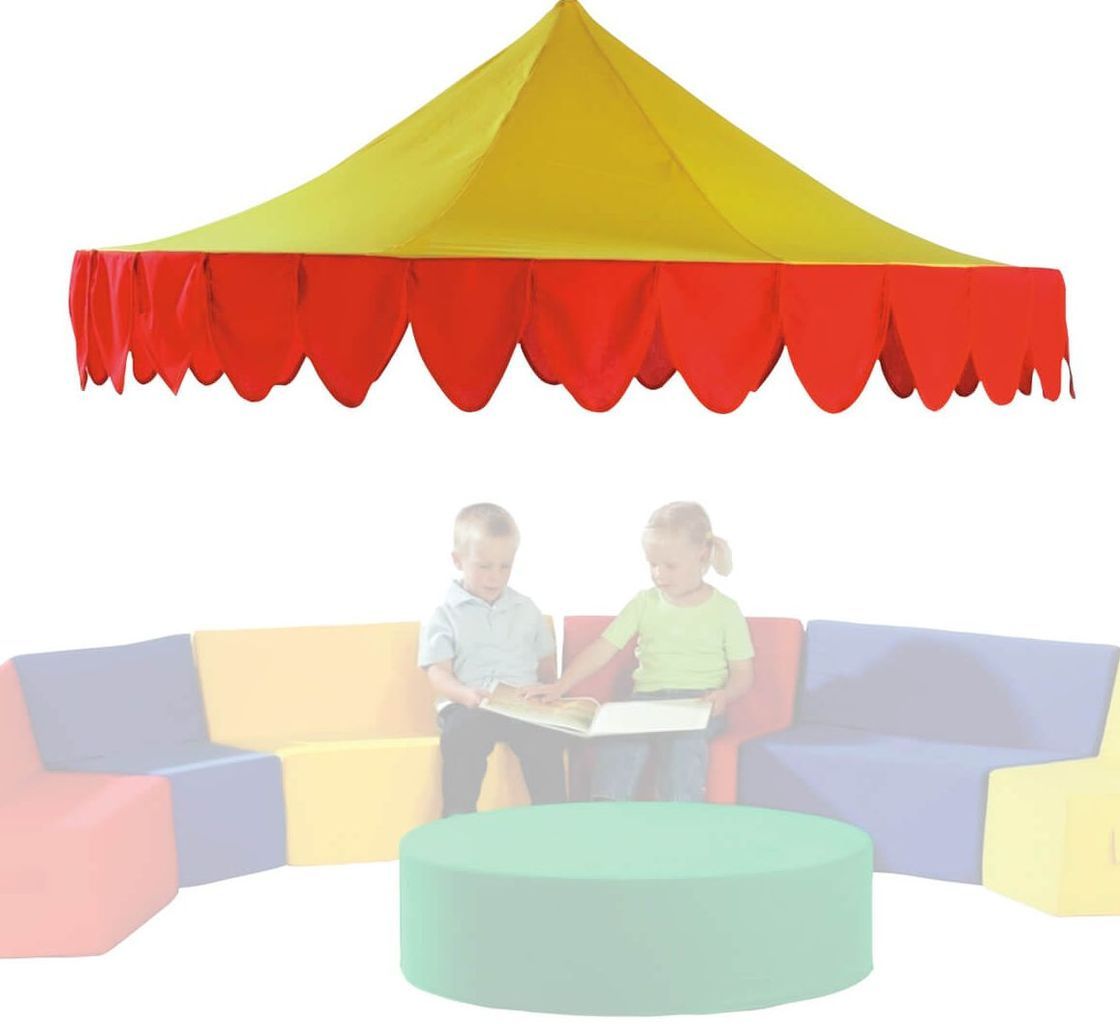 Komplettset Blumenbaldachin und Schleiervorhang