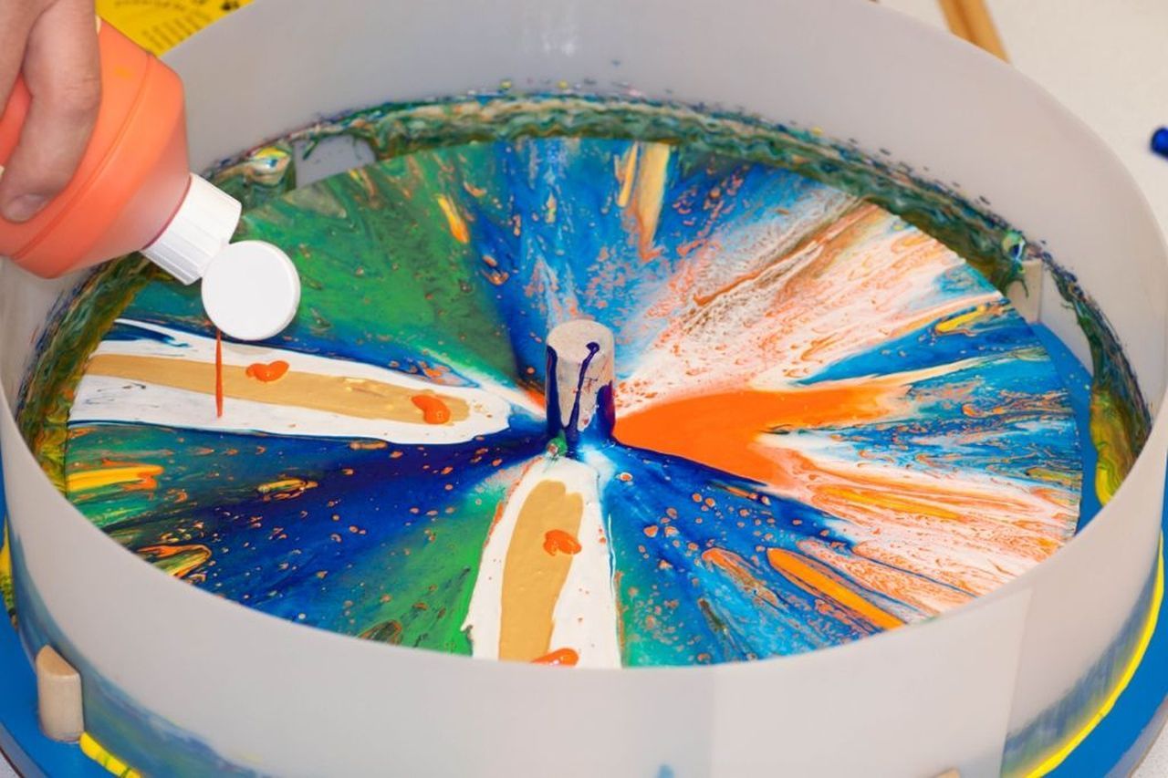 olifu creative Farbenzaubermaschine